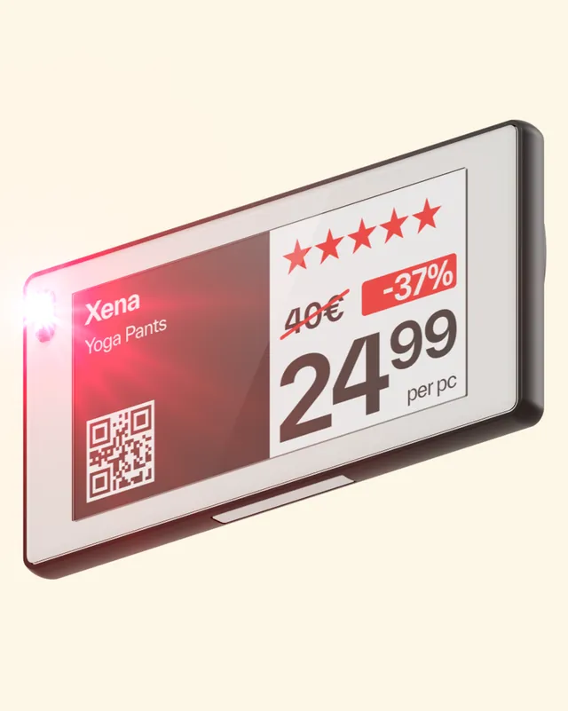 VUSION V300 Preisschild mit LED